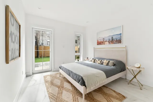 a kitchen with a stove and a microwave