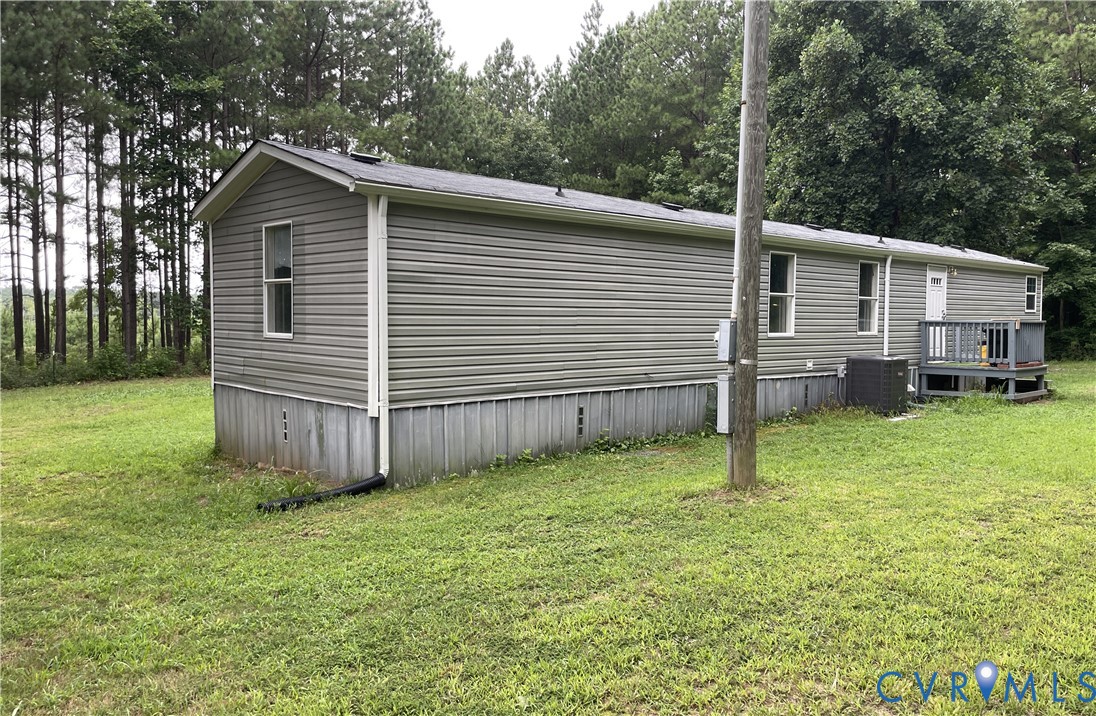 3114 Sheltons Road Drakes Branch, VA 23937 - Photo 4 of 20 a view of a backyard with a garden
