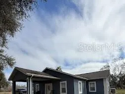 a front view of house with yard