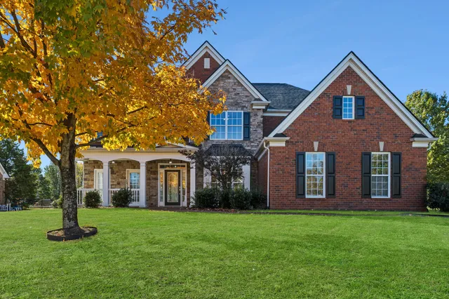 front view of house with a yard