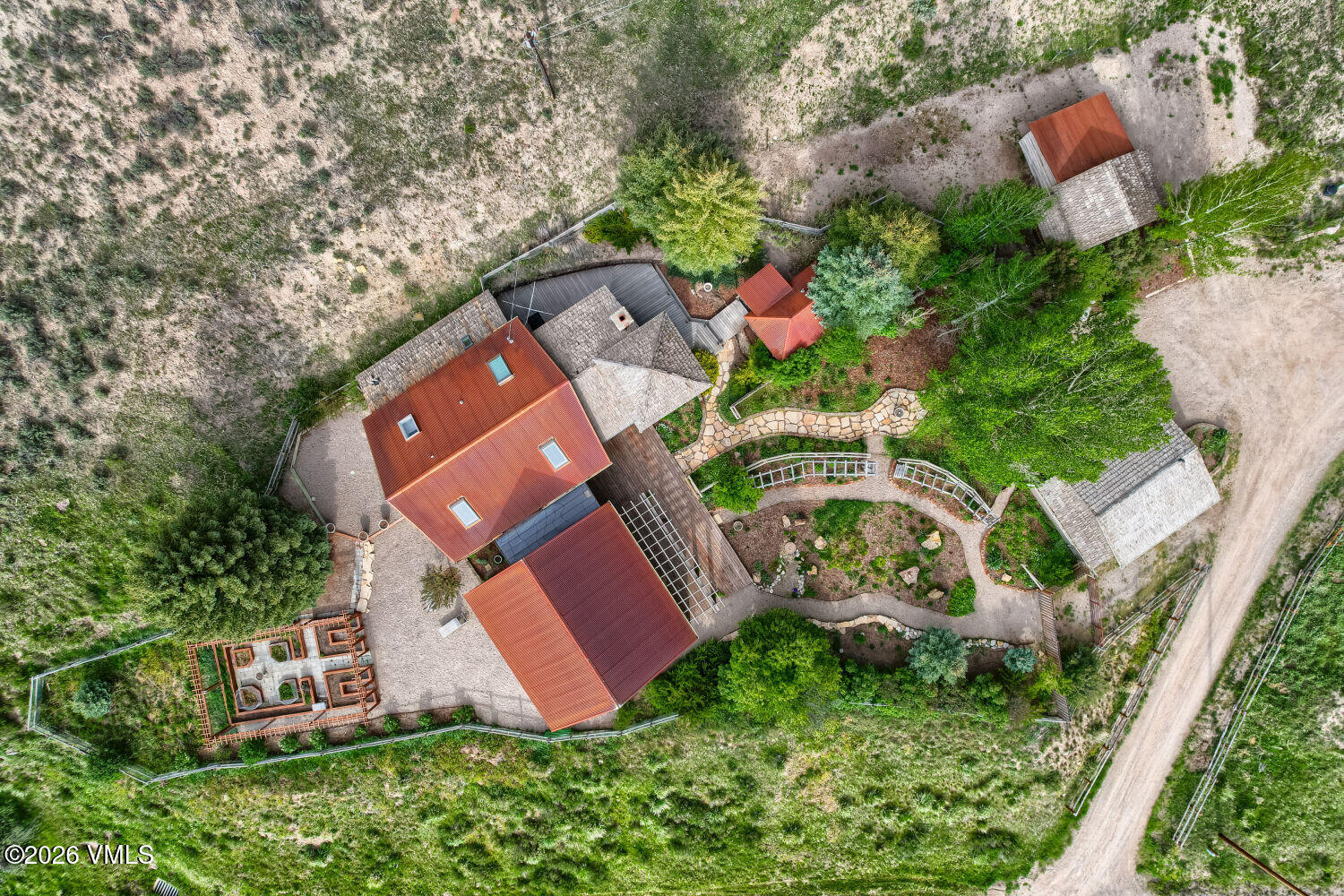 1644 Squaw Creek Road Edwards, CO 81632 - Photo 1 of 21 an aerial view of house with yard swimming pool and outdoor seating