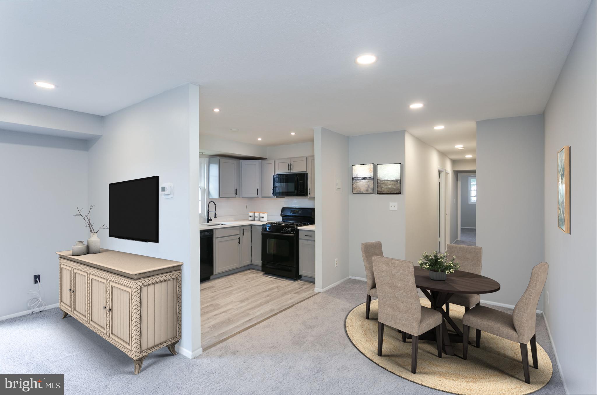 11902 Tarragon Road, Unit K Reisterstown, MD 21136 - Photo 5 of 13 Living Room and Dinnet Combo