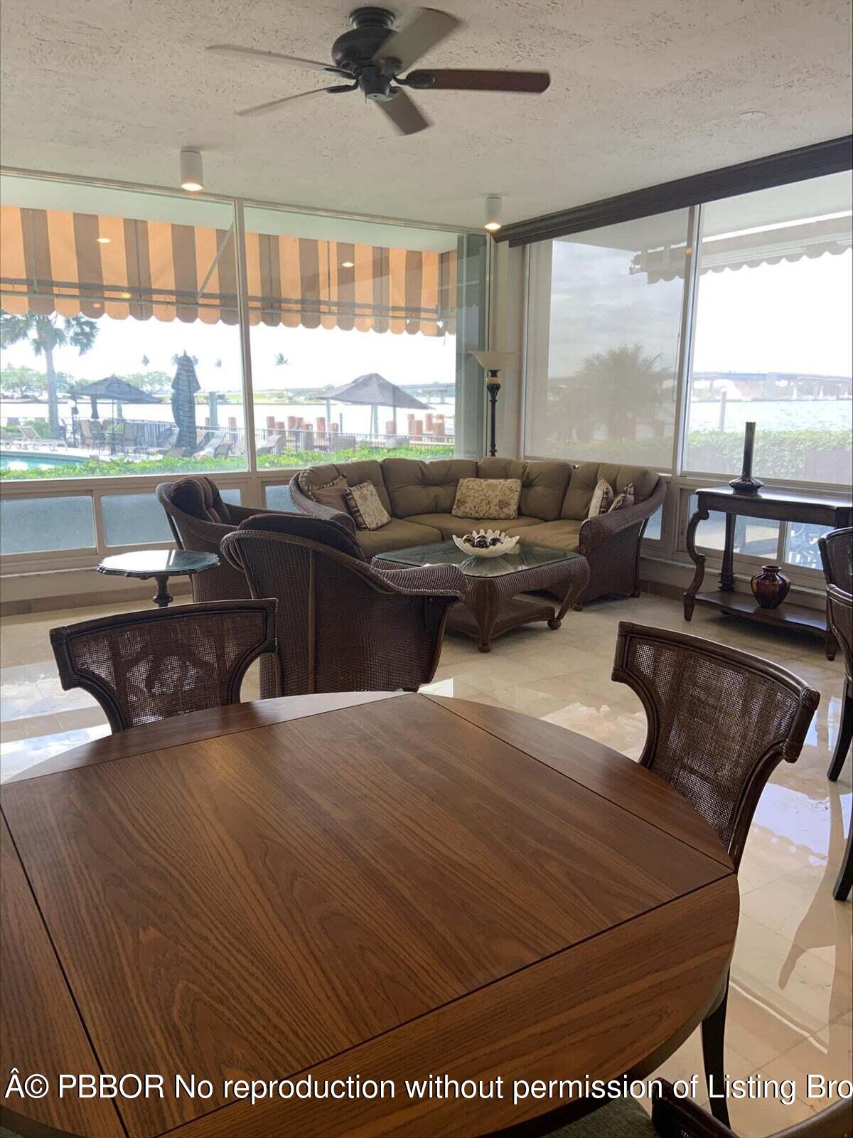 2840 South Ocean Boulevard, Unit 3170 Palm Beach, FL 33480 - Photo 22 of 30 a living room with furniture