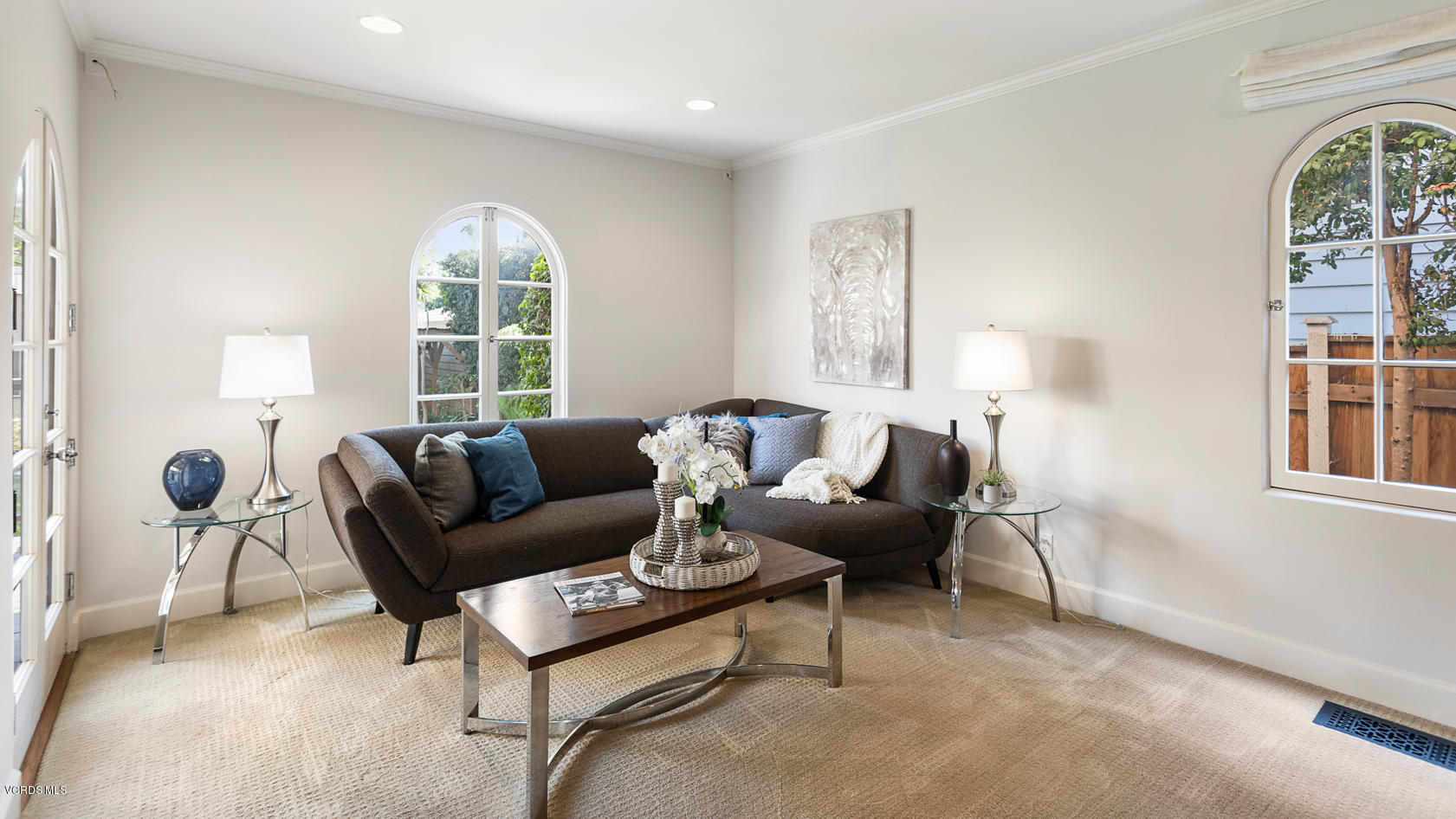 12252 Gorham Avenue Los Angeles, CA 90049 - Photo 12 of 59 a living room with furniture and a window