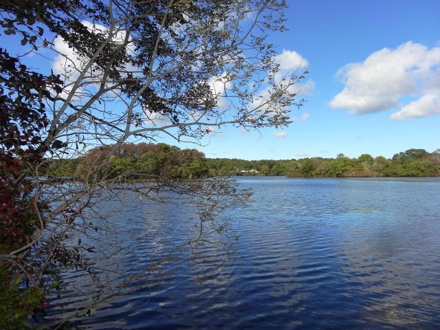 258 Huckins Neck Road Centerville, MA 02601 - Photo 2 of 30 a view of lake with mountain