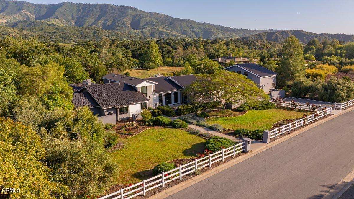 291 Saddle Lane Ojai, CA 93023 - Photo 38 of 47 a view of a patio with a mountain view