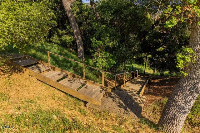 a view of a lake with mountains in the background