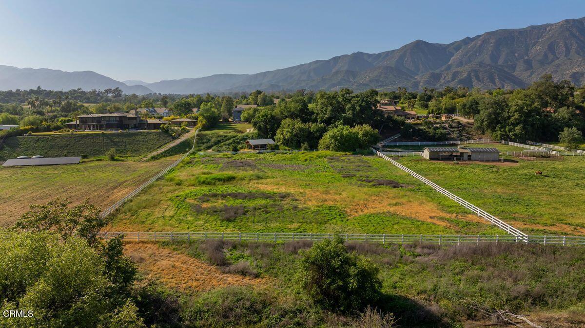 291 Saddle Lane Ojai, CA 93023 - Photo 46 of 47 a view of a town with mountains in the background