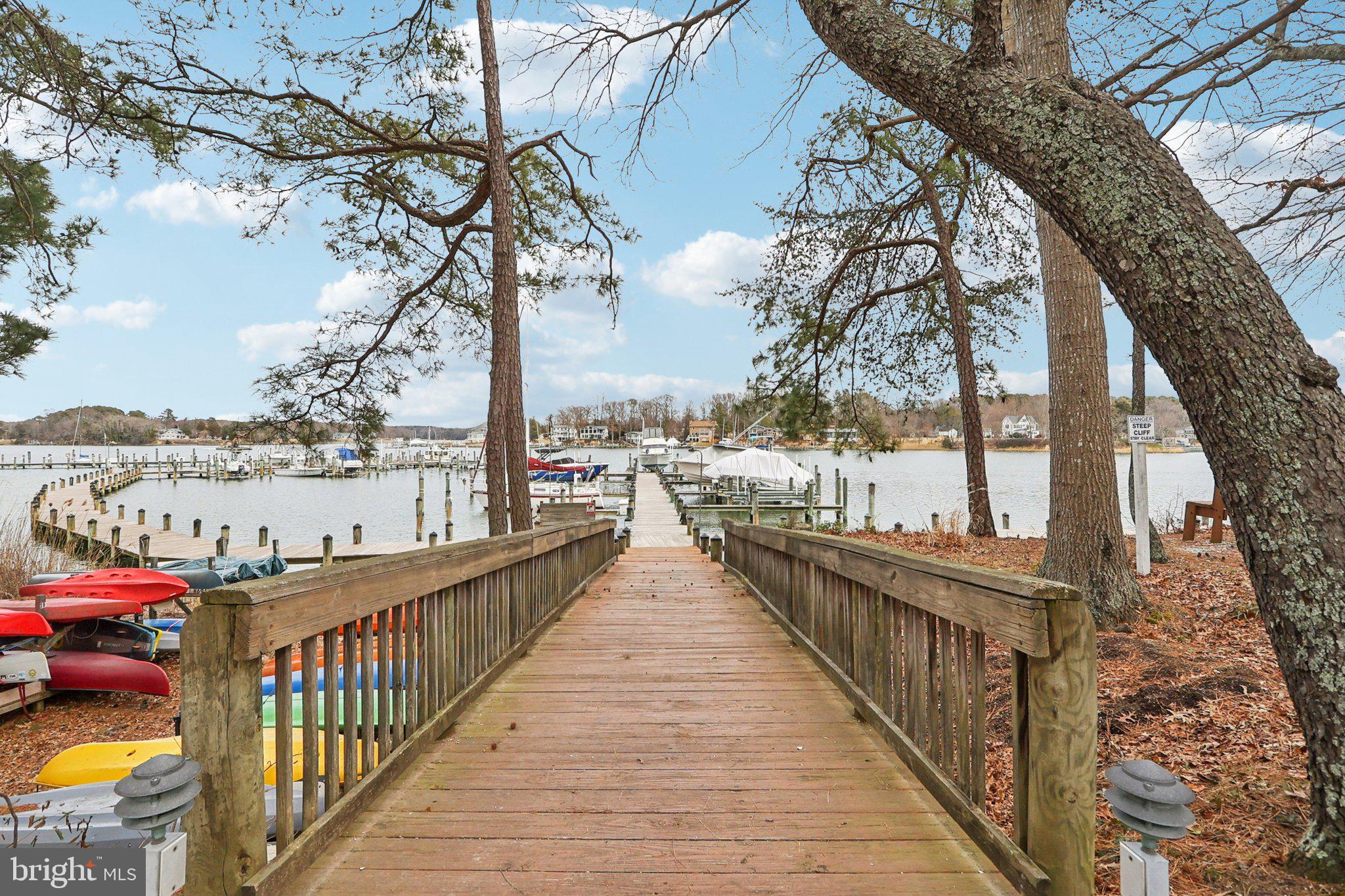 770 Bellefield Road, Unit 107 Solomons, MD 20629 - Photo 41 of 66 Walkway to Mill Creek Community Pier
