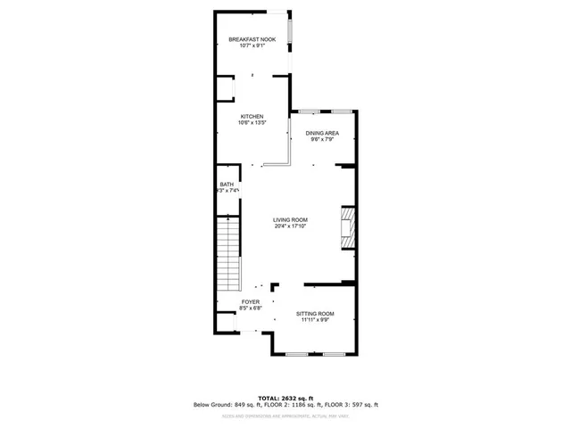 a picture of a park with a white wall