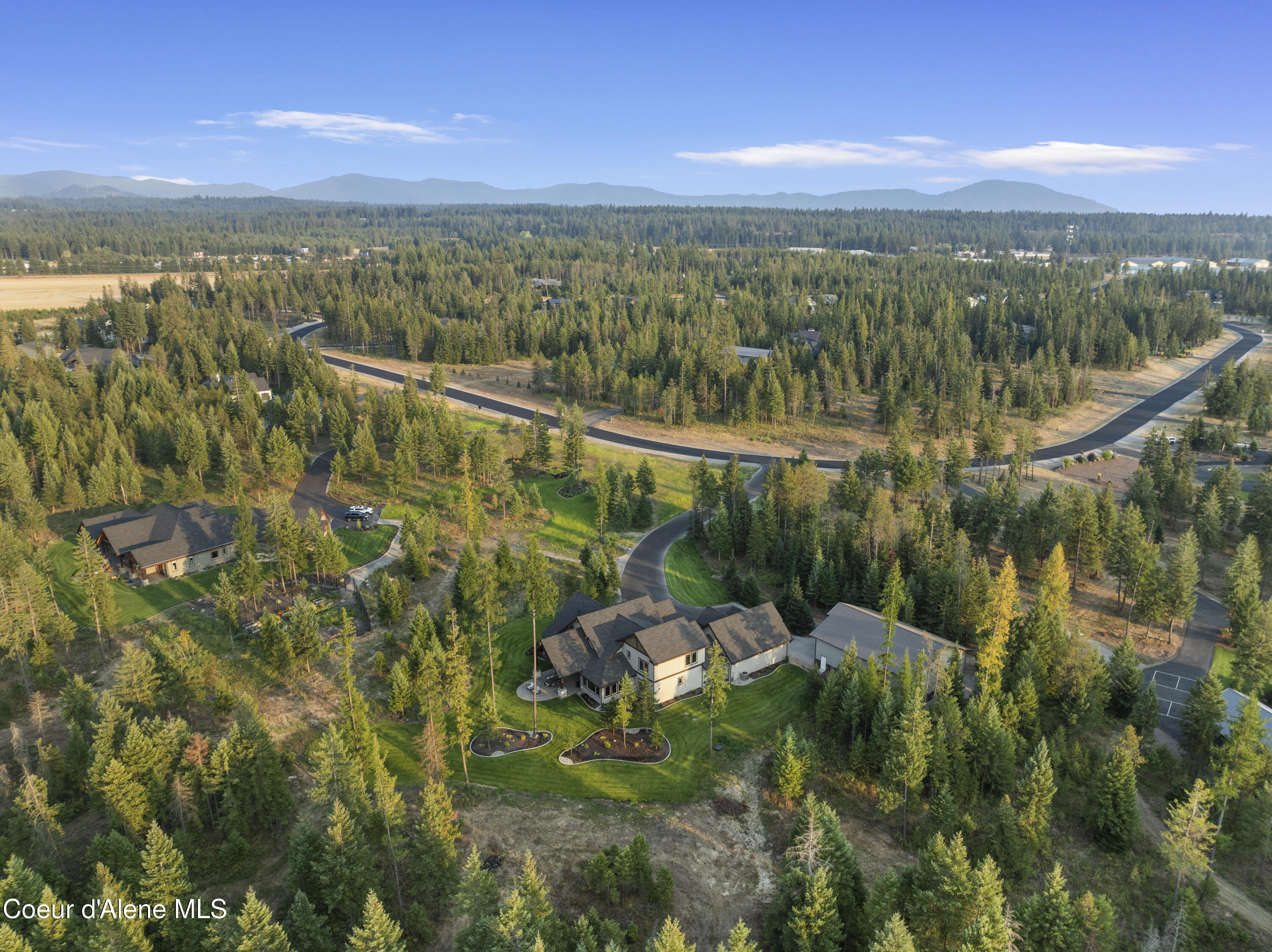 1159 East Amulet Circle Rathdrum, ID 83858 - Photo 61 of 69 Aerial back of home