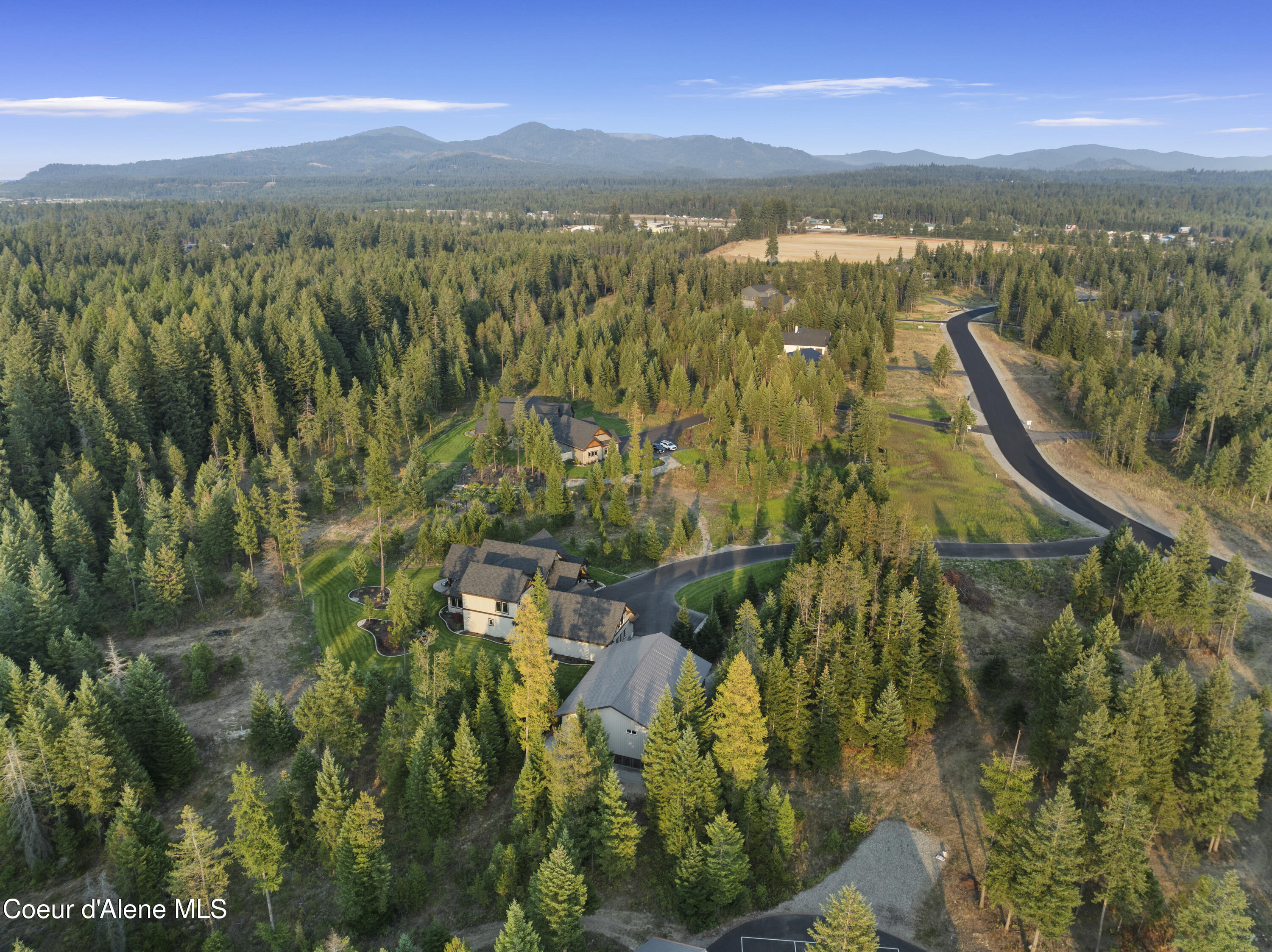 1159 East Amulet Circle Rathdrum, ID 83858 - Photo 62 of 69 Aerial back of home