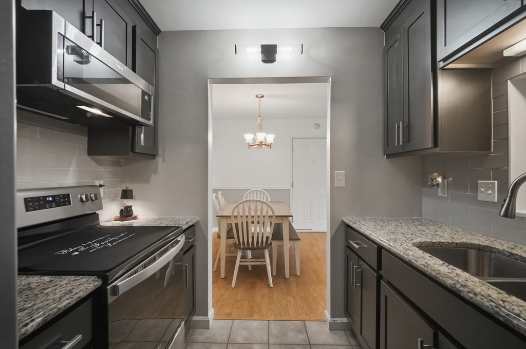36 Maple Crest Circle, Unit F Holyoke, MA 01040 - Photo 10 of 16 a kitchen with a stove and a sink
