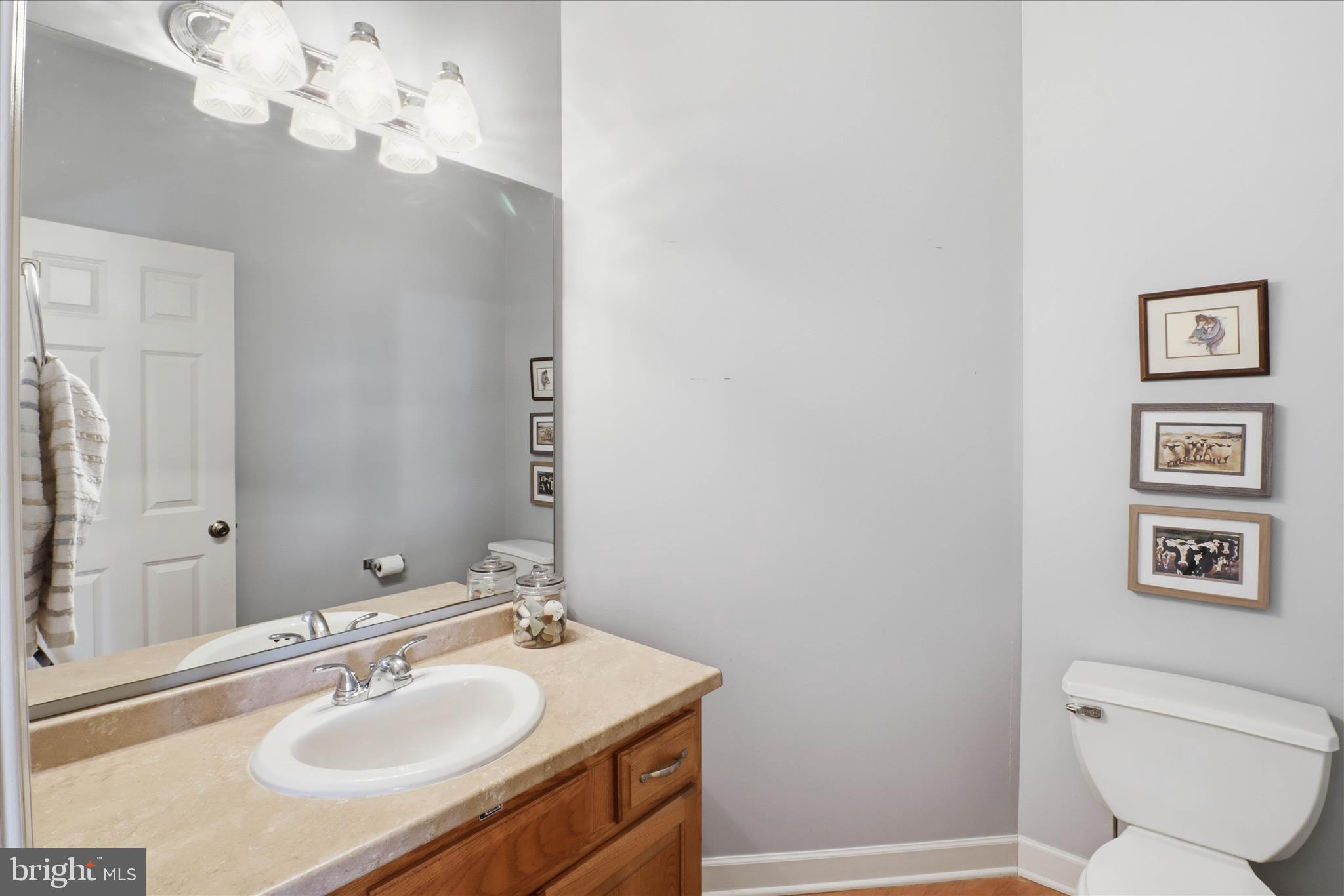 364 Evans Road Lititz, PA 17543 - Photo 22 of 58 a bathroom with a sink vanity granite and toilet