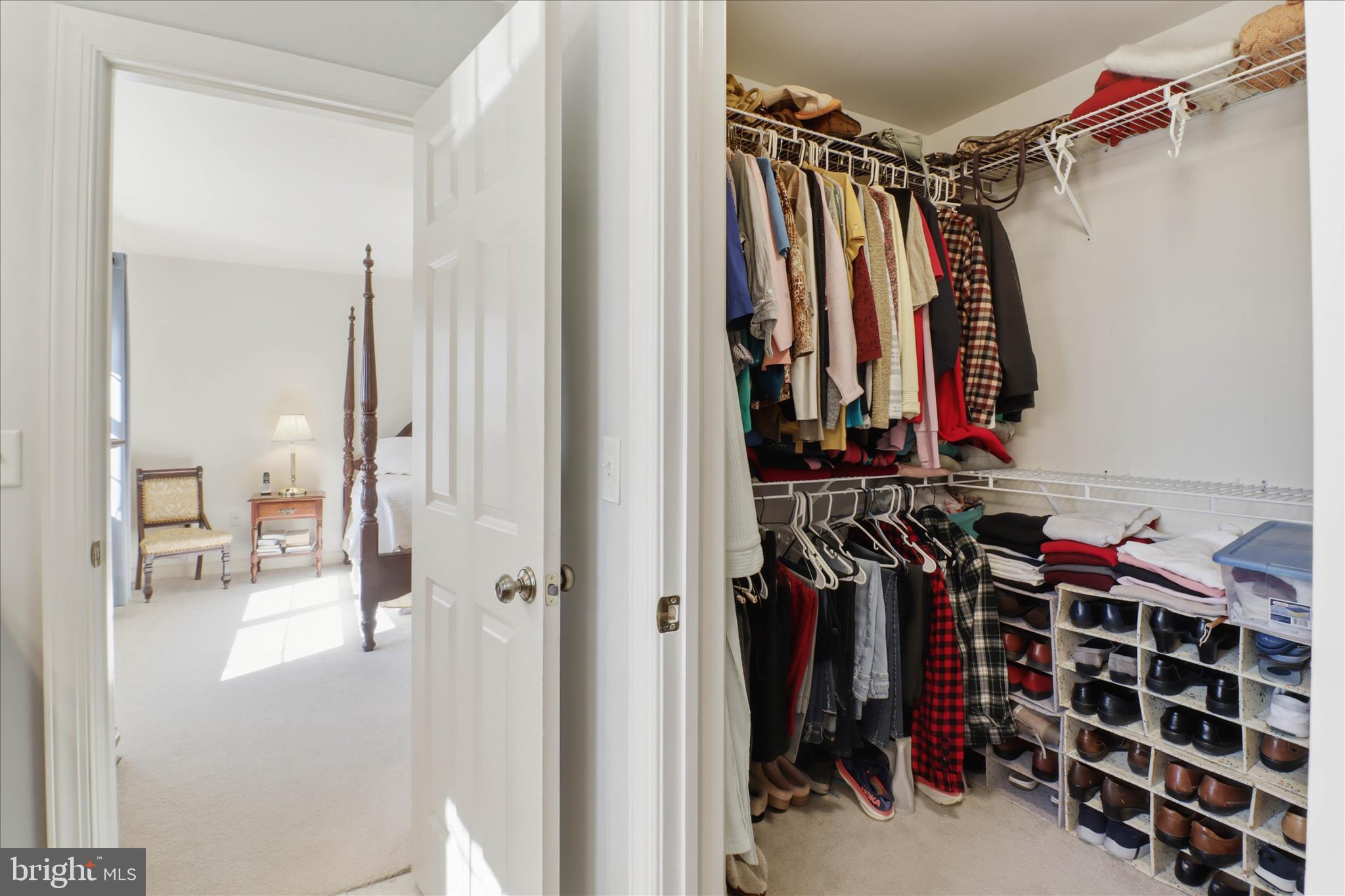 364 Evans Road Lititz, PA 17543 - Photo 34 of 58 a view of walk in closet with clothes and shoes
