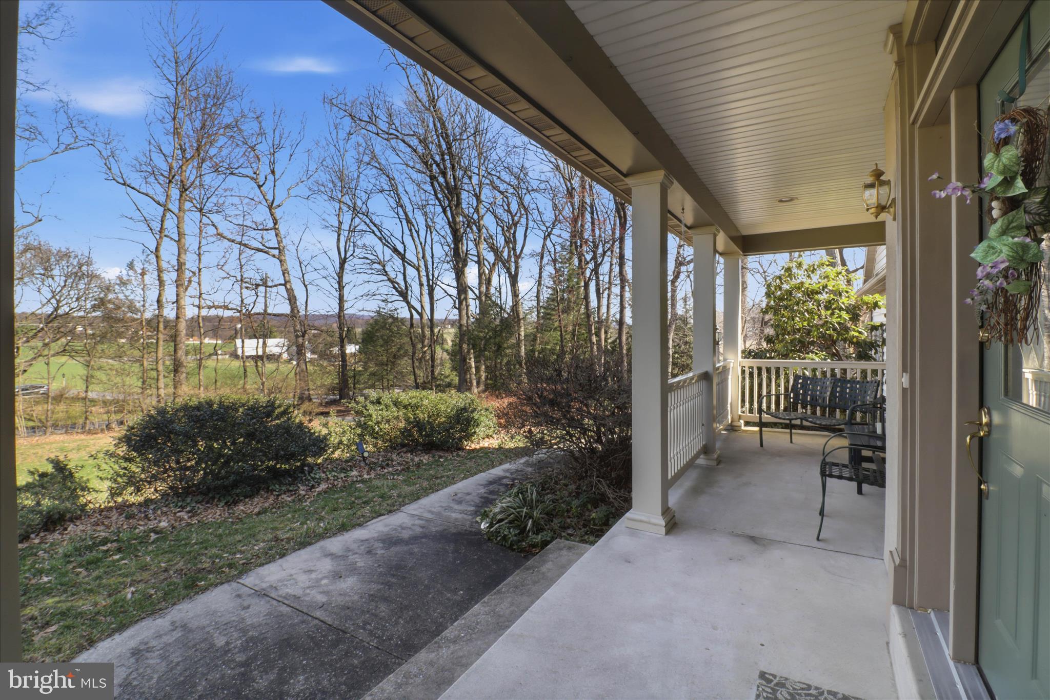 364 Evans Road Lititz, PA 17543 - Photo 6 of 58 a view of a porch with chairs and backyard