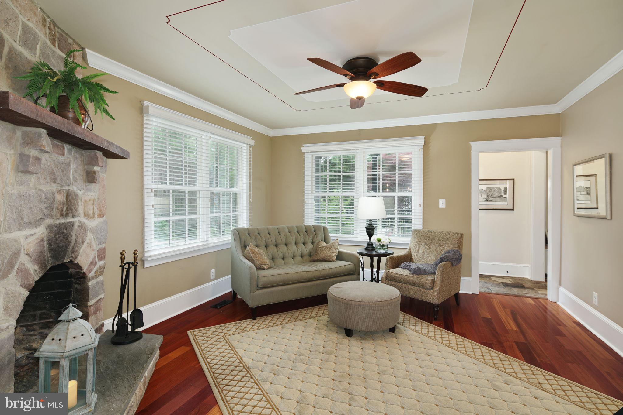 817 Riverton Road Moorestown, NJ 08057 - Photo 11 of 46 Fireplace for cozy evenings.