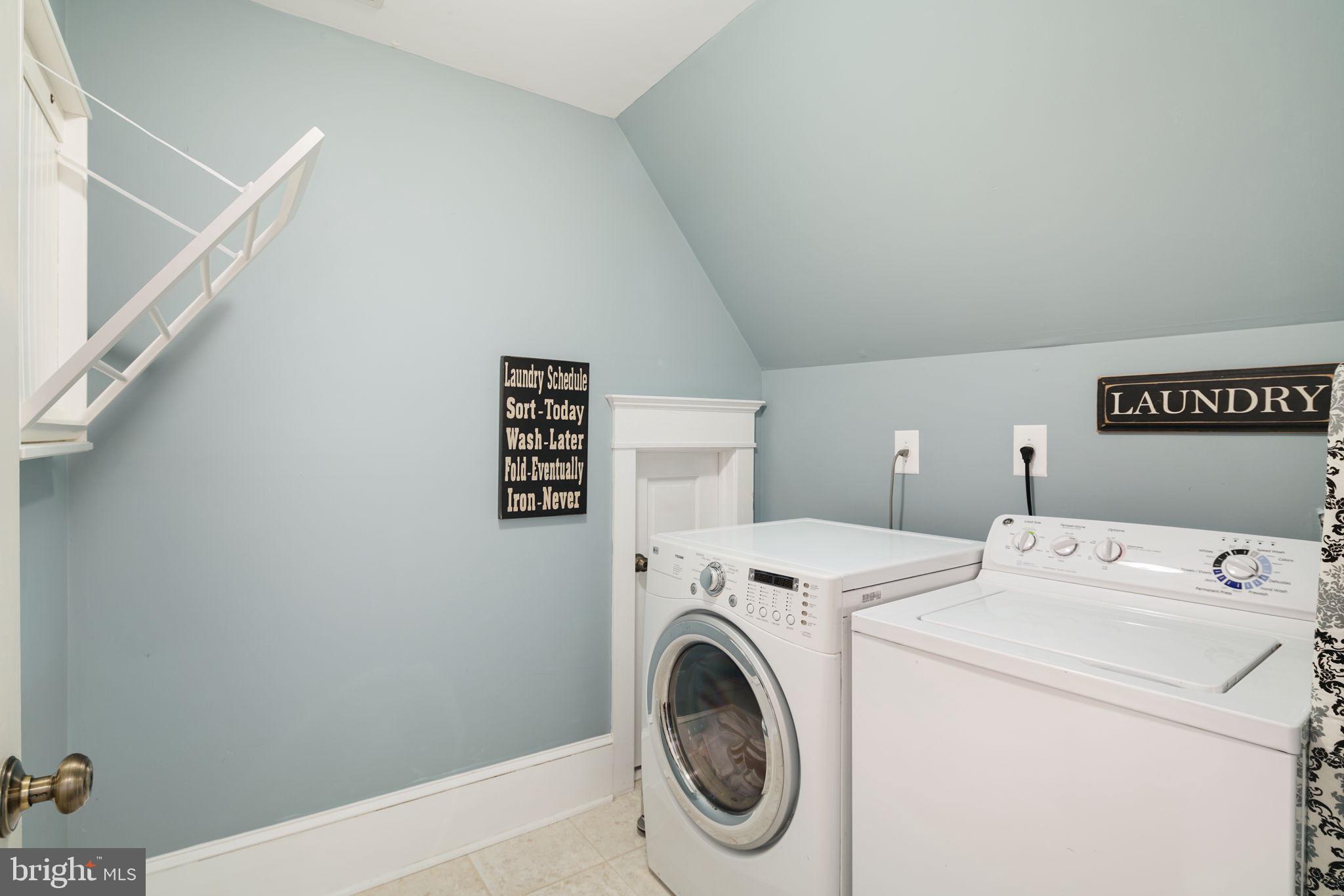 817 Riverton Road Moorestown, NJ 08057 - Photo 16 of 46 Second floor laundry just the right size