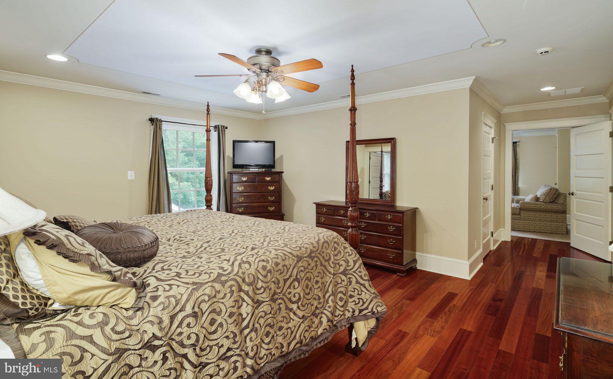 817 Riverton Road Moorestown, NJ 08057 - Photo 18 of 46 Master bedroom looking into sitting room