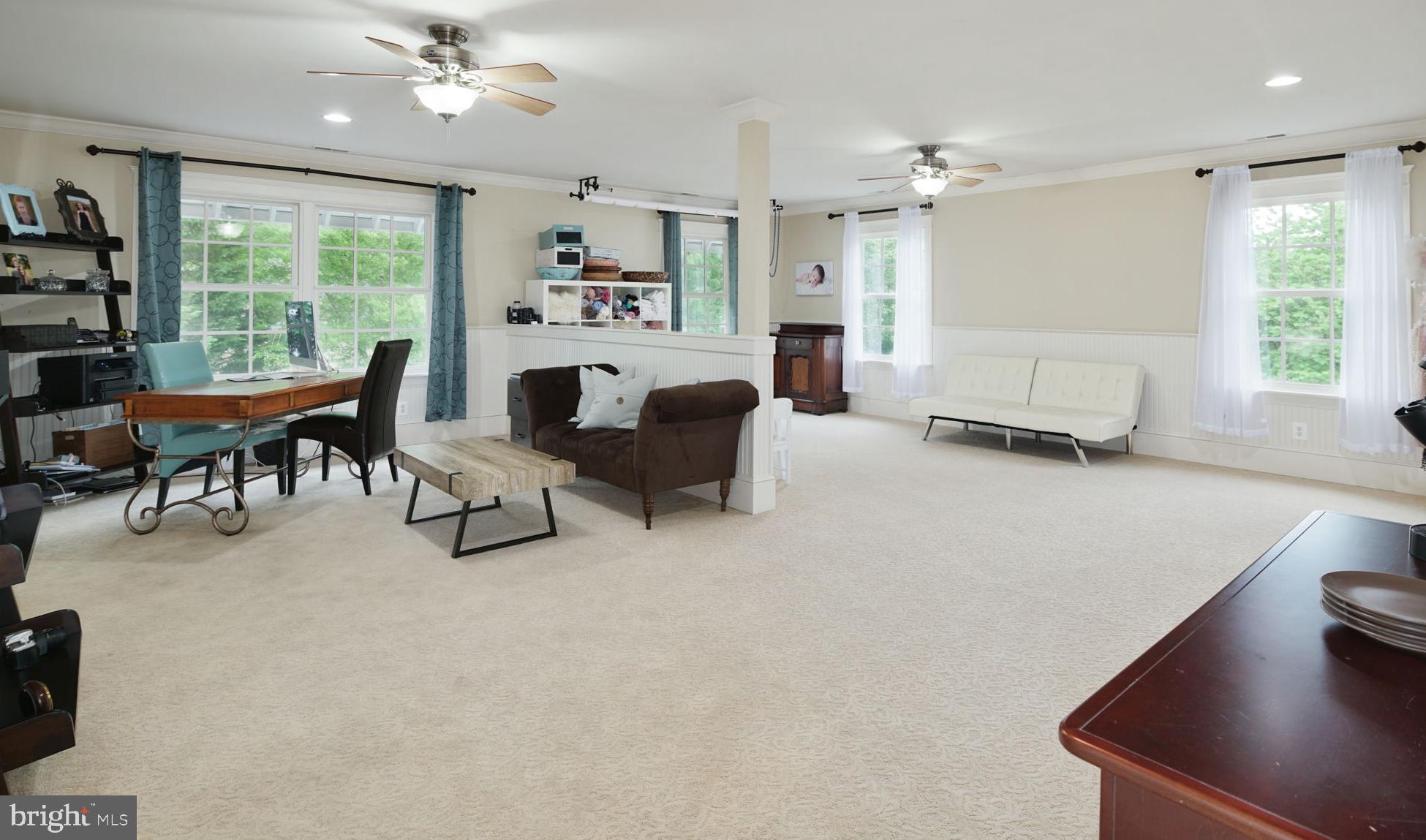 817 Riverton Road Moorestown, NJ 08057 - Photo 22 of 46 2nd floor space. Recreation, media, office?