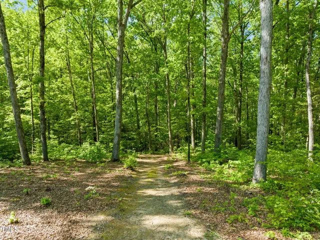 a view of outdoor space with deck and yard