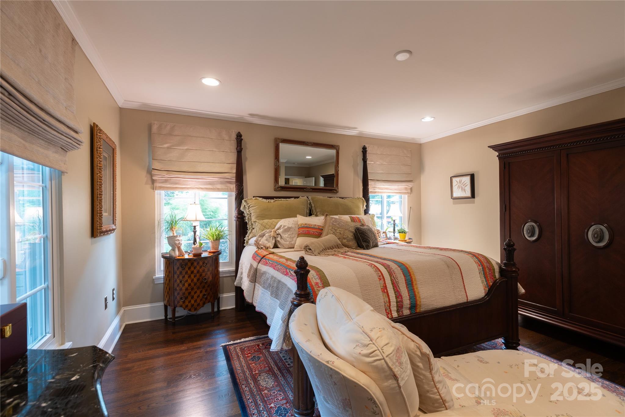 802 East Franklin Street Monroe, NC 28112 - Photo 27 of 48 a bed room with a bed and a window