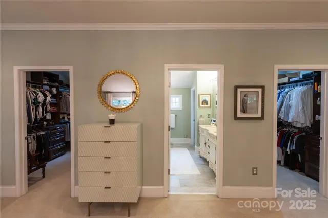 a view of walk in closet