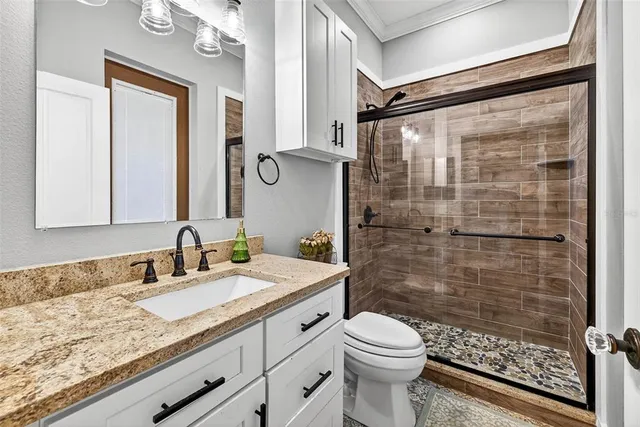 a view of houses with swimming pool and outdoor space