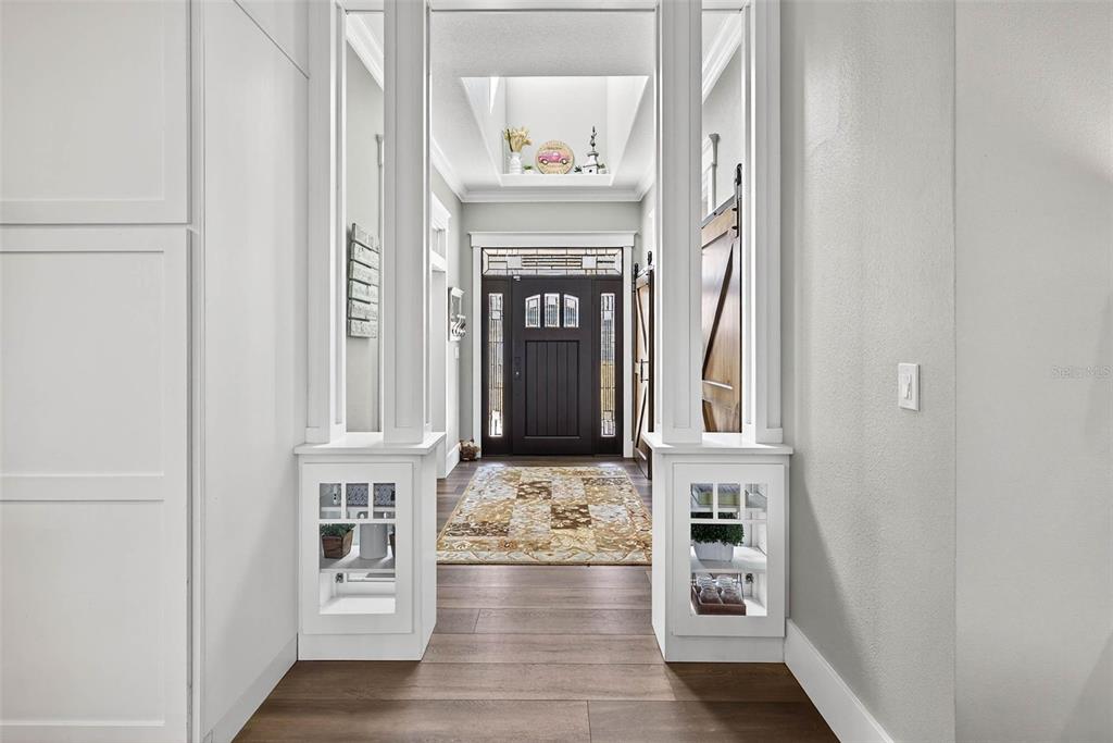 18051 Hancock Bluff Road Dade City, FL 33523 - Photo 10 of 98 a front view of a house with a fireplace
