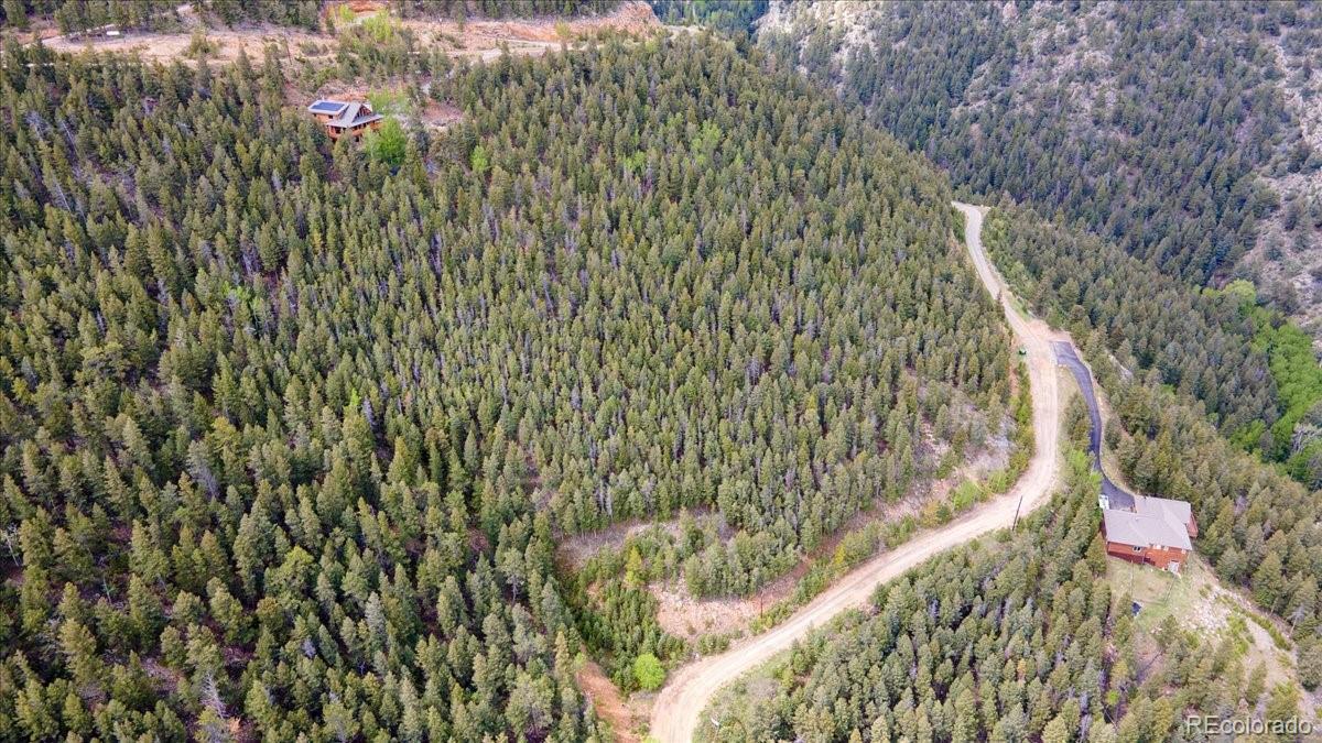 Clear Creek Road Evergreen, CO 80439 - Photo 20 of 26 a bird view of a garden