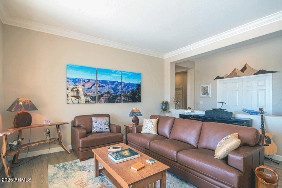 2347 West River Rock Court Phoenix, AZ 85086 - Photo 8 of 25 a living room with furniture a rug and a window