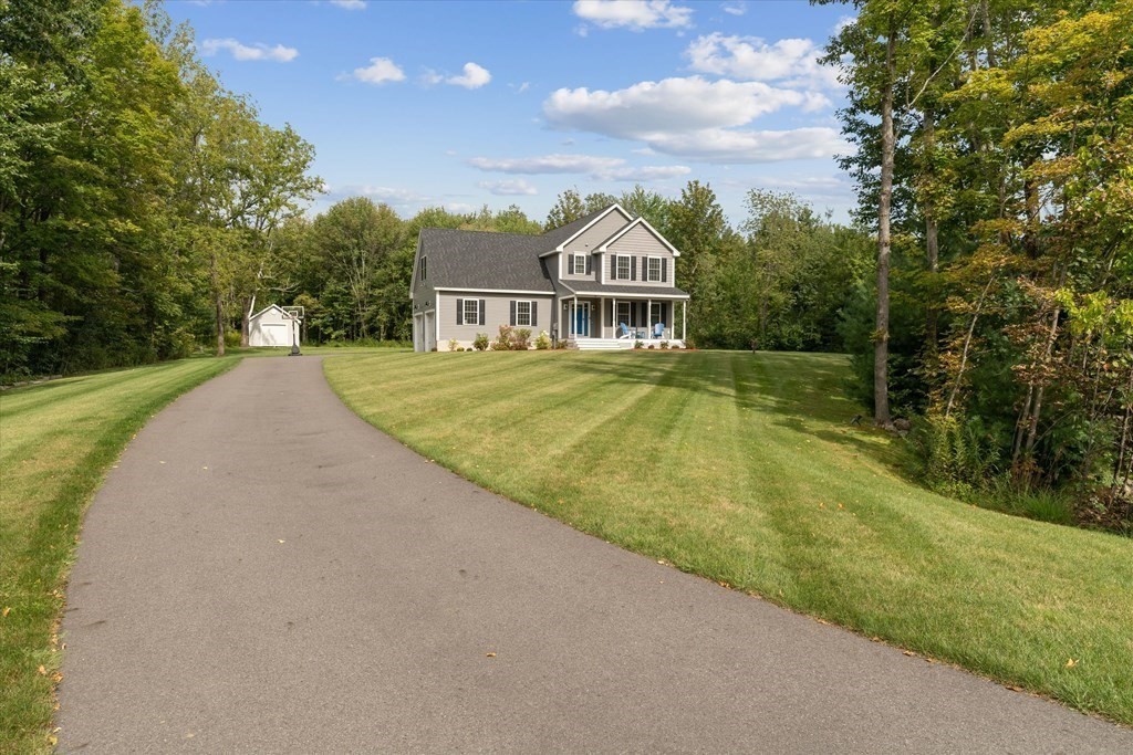 54 Lane Road Derry, NH 03038 - Photo 31 of 34 a view of big yard in front of house