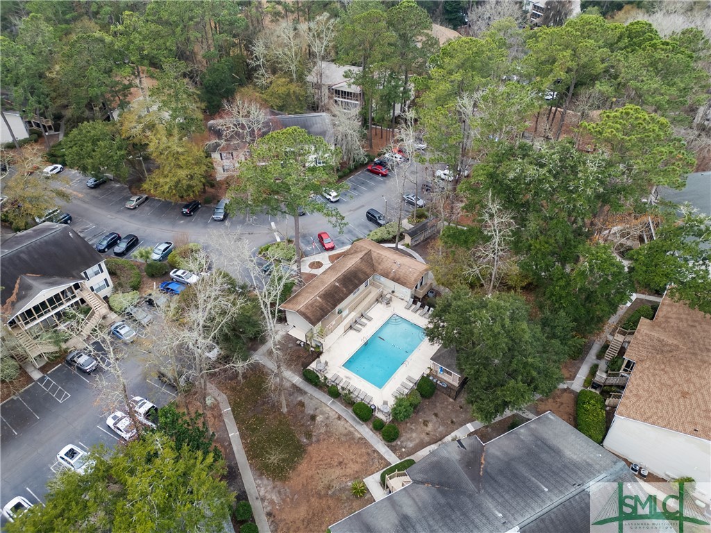 401 North Cromwell Road, Unit T7 Savannah, GA 31410 - Photo 38 of 41 Ariel of the complex