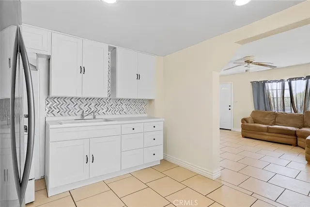 a view of room with furniture