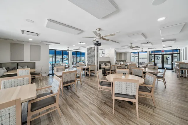 a view of a city with tall buildings