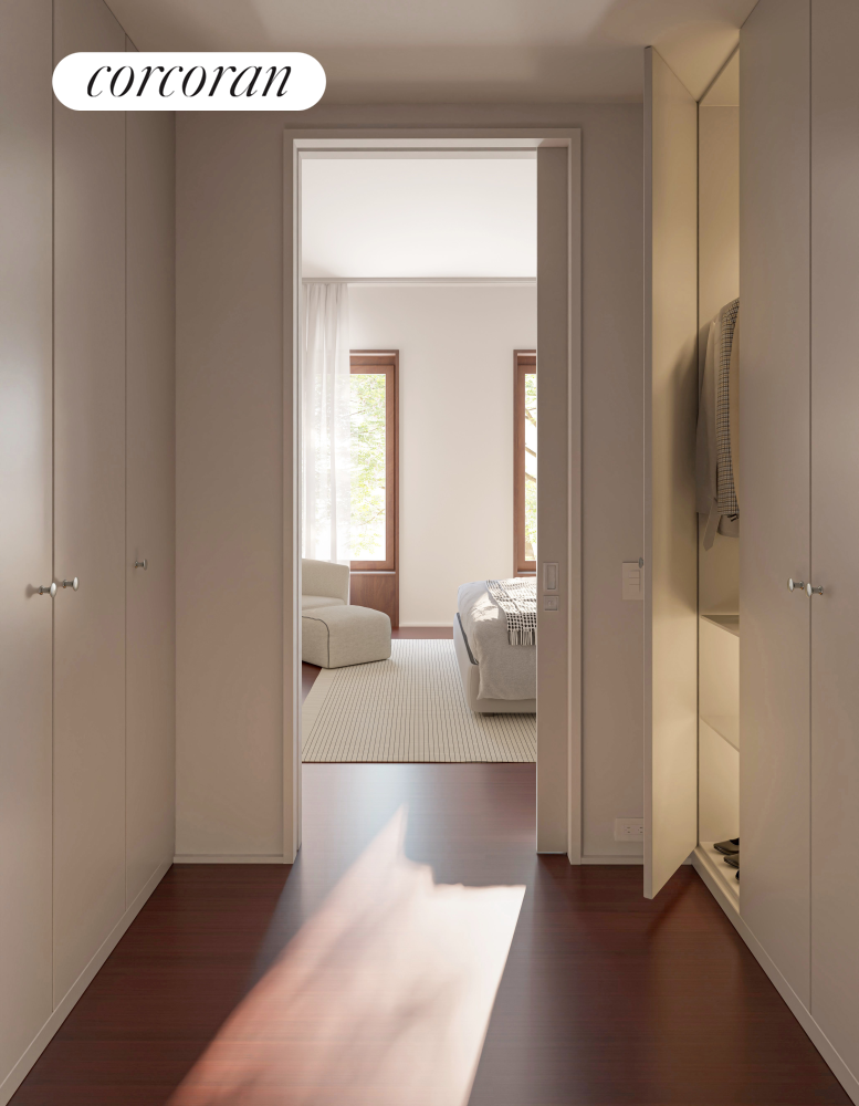 83 Thompson Street, Unit PH Manhattan, NY 10012 - Photo 7 of 20 a view of a bedroom from a hallway