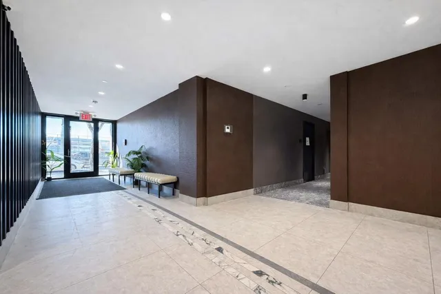 a very nice looking room with a large window