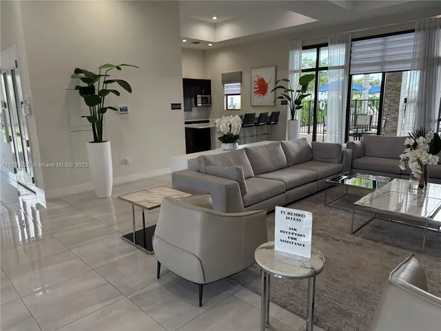 a room with furniture and window