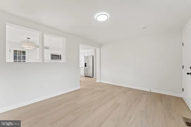 wooden floor in an empty room