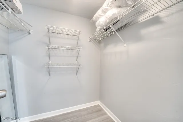 a view of a small space