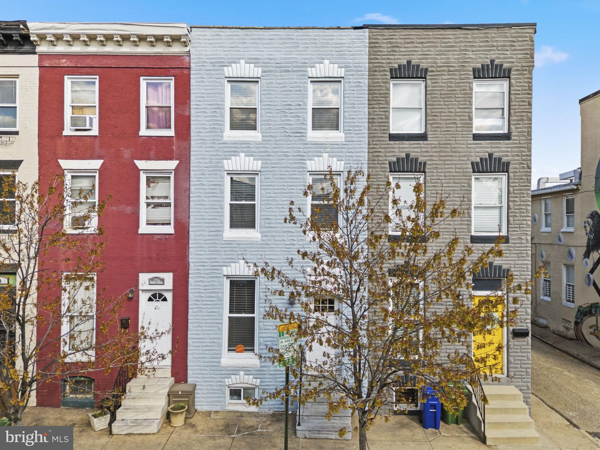 513 Scott Street Baltimore, MD 21230 - Photo 14 of 14 a front view of a multi story building