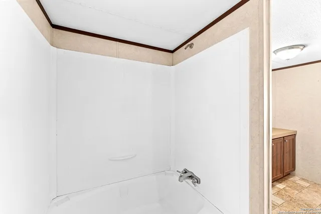 a close up view of shower