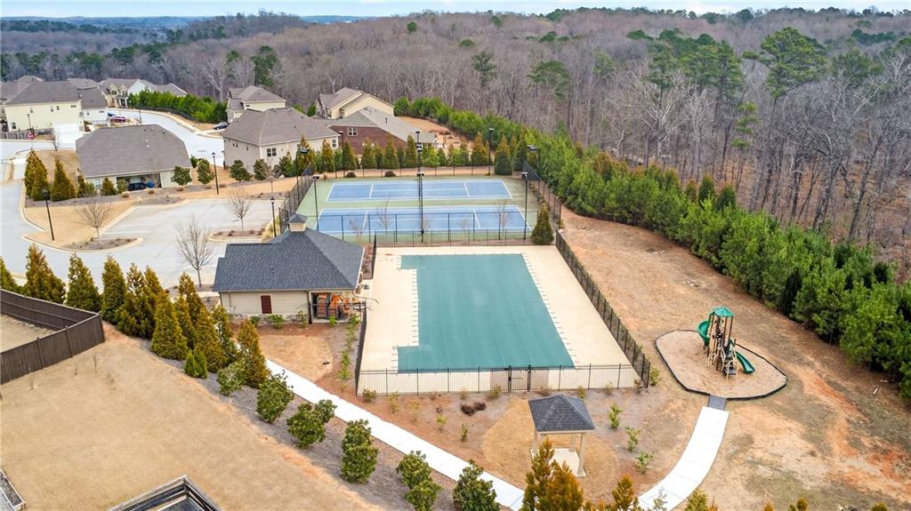 3481 Jasmine Way Atlanta, GA 30331 - Photo 41 of 41 a view of swimming pool in front of residential houses