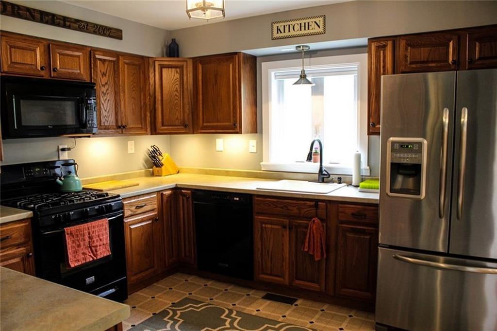 1490 N Road Mount Vernon, ME 04352 - Photo 14 of 35 Kitchen work space with window view...