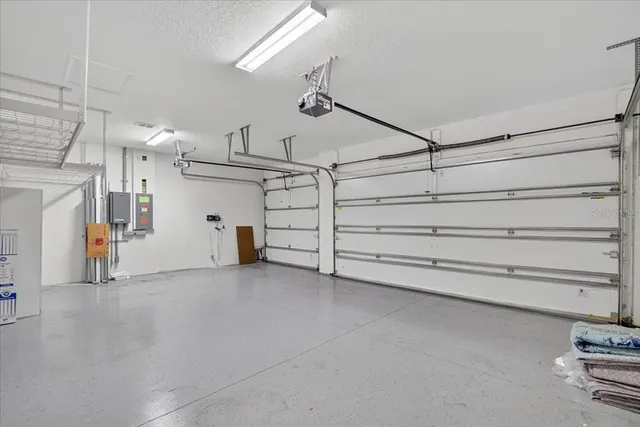 a view of a room with storage and utility room