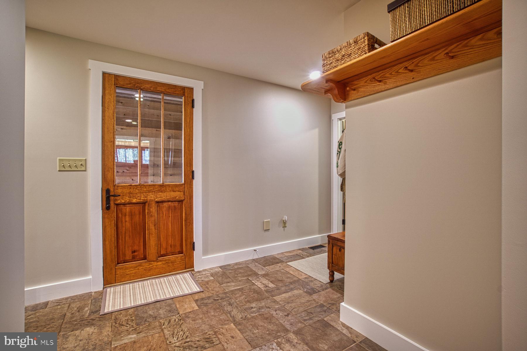 20769 Blue Ridge Mountain Road Paris, VA 20130 - Photo 26 of 63 Back door & access to garage & office