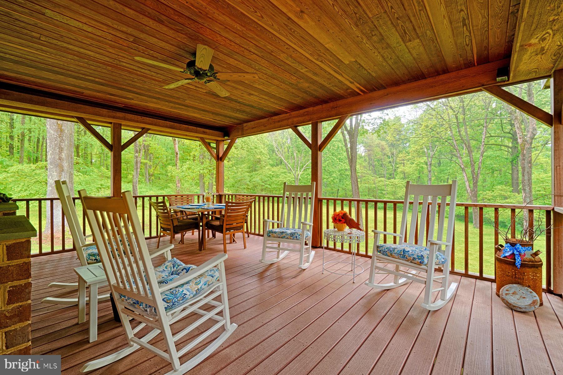 20769 Blue Ridge Mountain Road Paris, VA 20130 - Photo 50 of 63 Take in mother nature from the screened in porch