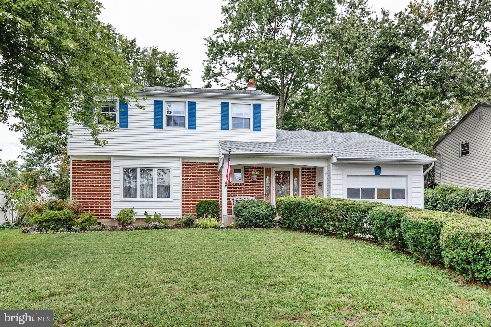 207 Regency Road Edgewater Park, NJ 08010 - Photo 1 of 36 a house view with a garden space