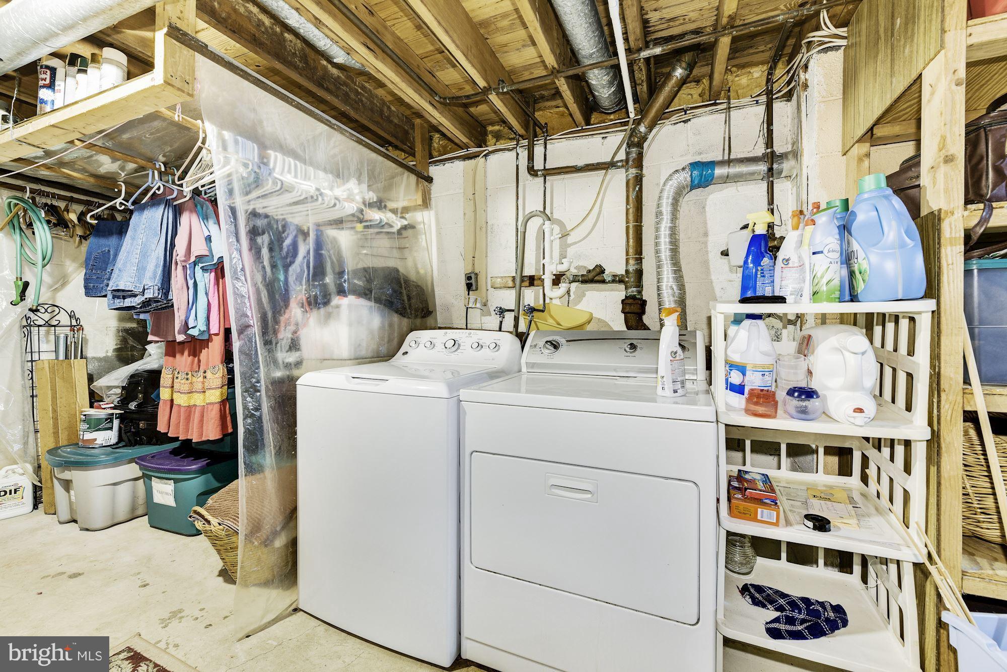 207 Regency Road Edgewater Park, NJ 08010 - Photo 36 of 36 a utility room with dryer and washer