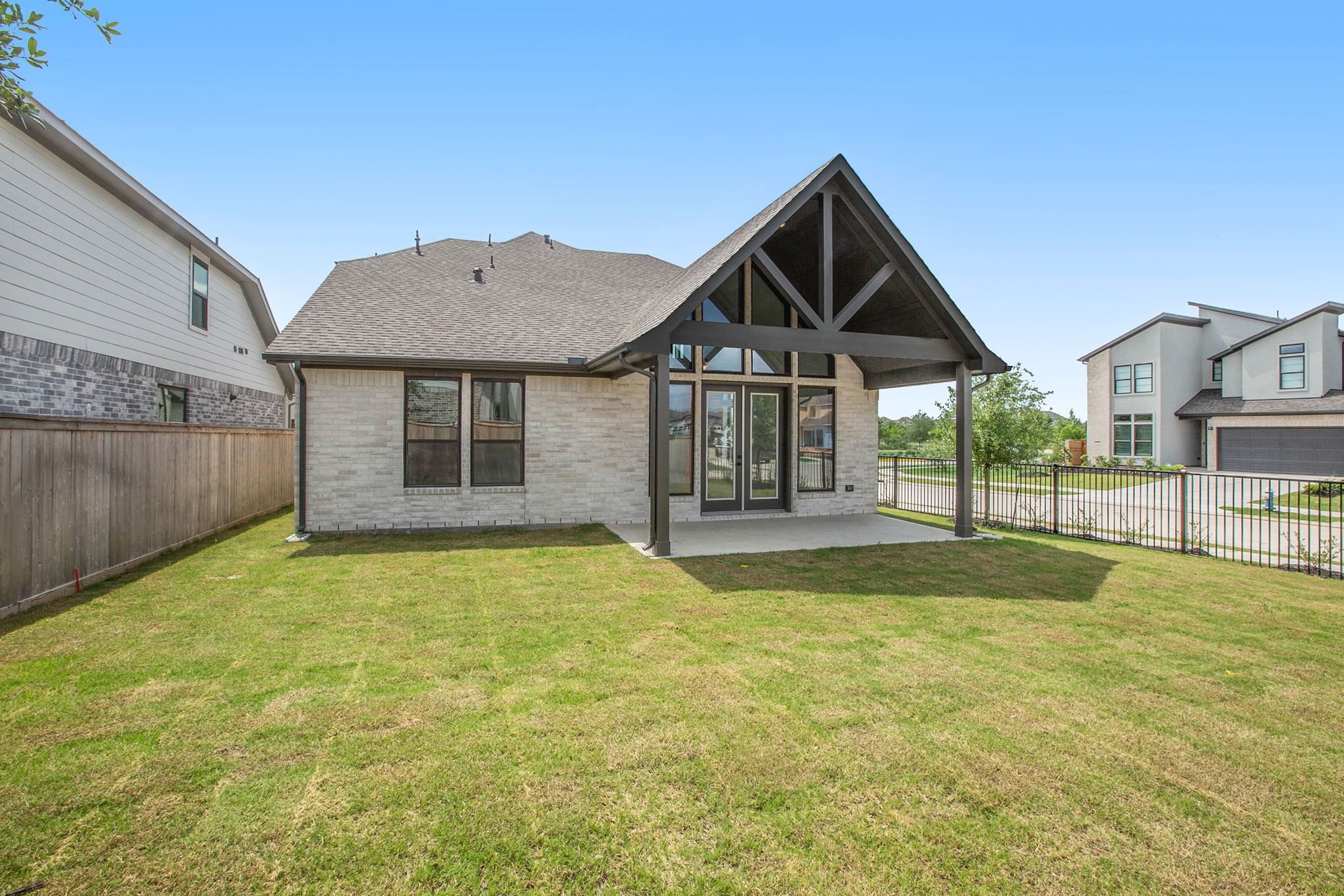 15018 Bonham Shore Drive Cypress, TX 77433 - Photo 29 of 31 a house view with a garden space